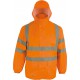 Veste de pluie RJO, Taille L, orange