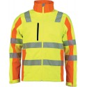 Veste softshell Haute visibilité PREVENT jaune Taille S