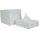 Chiffon de nettoyage blanc 2kg, 38 x 38 cm (Par 5)