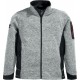 Veste Christoph,280g/m2, Taille XL, gris/noir