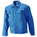 Veste de travail , 100% coton,290 g/m2,Gr.58,bleu