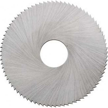Lame de scie circulaire à métaux en acier à coupe rapide, DIN 1837 A, dents droites, denture fine, Ø j15 : 20 mm, Larg. : j11 0,25 m
