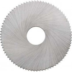 Lame de scie circulaire à métaux en acier à coupe rapide, DIN 1837 A, dents droites, denture fine, Ø j15 : 25 mm, Larg. : j11 0,3 mm