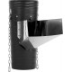 Entonnoir goulotte plastique H 1,10m.