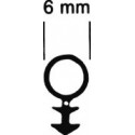 Joint tuyau SC 416 blanc (Par 50)
