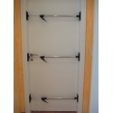 Barre de soutien reglable de 0,87 - 1,48 m 45 kg