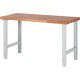 Etablis, réglable en hauteur 1500x700mm H790-1140mm,Bu40mm,R7035