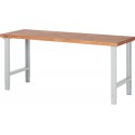 Etablis, réglable en hauteur 2000x700mm H790-1140mm,Bu40mm,R7035
