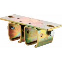 HELM 402 D manchon double avec fixation plafond., 60 mm