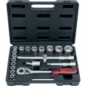 Coffret de douilles 1/2" 20 pièces KS