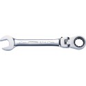 KS Tools 503.4817 Clés mixtes a cliquet a tete inclinable 180° a verrouillage 17 mm