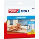 PVC-Profil pour calfeutrer blanc 6m:9mm tesa 5559 (Par 10)