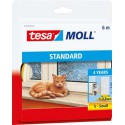 PVC-Profil pour calfeutrer marron 6m:9mm tesa 5559 (Par 10)