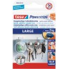 Tesa Powerstrips Lot de 10 languettes double-face amovibles juqu'à 2 kg