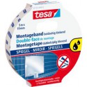 Ruban double face de montage transparent 5m:19mm (Par 10)