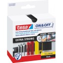 Tesa On & Off Bande Extra Forte noir 1m x 50mm