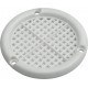 Grille aération 45 mm blanc