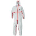 Combinaison de protection 3M - 4565, blanc/rouge Typ 4/5/6 Taille 4XL