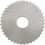 Lame de scie circulaire à métaux en acier à coupe rapide, DIN 1838-C, dent arrondie,avec présculpteur et resculpteur denture grossière, Ø j15 : 100 mm