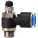 Régulateur de débit ZD B.Ser. G 3/8 a.Alimentation D8