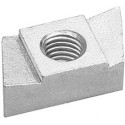 Plaque filetée Typ 40/22 galZn M16 (Par 100)