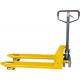 Transpalette 2500kg PUR/PUR jaune, monté