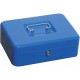 Boite caisse argent ,bleu,25 250x180x90