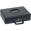 Boite caisse argent ,noir .,E uroein.,370x290x110