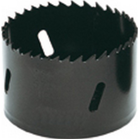 Scie cloche en acier rapide bimétal, Ø : 92 mm, Vitesse de rotation tr/mn Acier à outils/INOX 45, Vitesse de rotation tr/mn Acier de construction 95