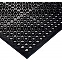 Tapis de travail noir anneau, 13mm, 1520x910mm