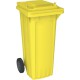 Bac poubelle WAVE 80-litres jaune