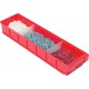 Boite rangement VKB 600x93x83 mm rouge (Par 16)