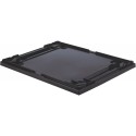 Couvercle noir pour boite de masse 200x100 mm