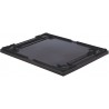 Couvercle noir pour boite de masse 200x100 mm