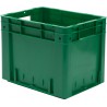Caisse de transport gerbable VTK 400/320-0 vert (Par 4)