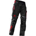 Pantalon de travail noir/rouge, Gr.28