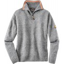 Pull-over de travail gris chiné Taille .XL