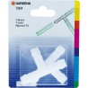 Raccord en T en plastique 12mm-Gardena