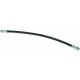 Tuyau métallique D. extérieur 11 mm longueur 0.5 m M10 x 1 noir caoutchouc PRESS