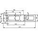 Plaque de montage pour ferme-porte ts 5000