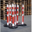 Chaine signalisation + poteau ( 5x3m chaine + 6 poteaux)