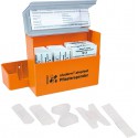 Distributeur emplatres aluplast, orange
