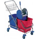 Chariot de nettoyage, 2x15l