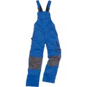 Salopette de travail Champ, Taille 60, bleu/gris