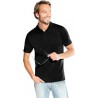 T-shirt Polo Taille 2XL, noir