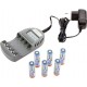 Chargeur Set 2 avec 6 Mignon NimH-Batteries