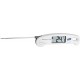 Thermomètre repliable HACCP blanc, wasserdicht, 110mm