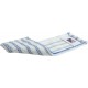 Serpillère Professionnelle en Microfibre, Premium, 40 cm blanc-bleu (Par 5)