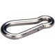Mousqueton h. AISI 316 A4 80 x 8 mm (Par 2)