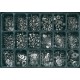 Coffret E-NORM 23 acier inoxydable sort.